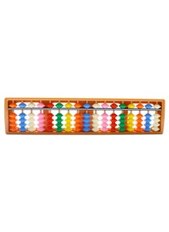 Generic 17-file color plastic Abacus Children students Abacus Abacus Kindergarten Foreign trade Abacus 17-file yellow frame color 