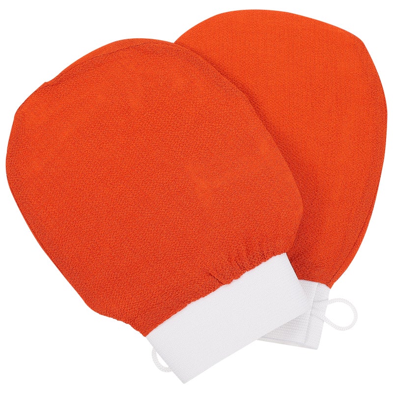 4 Pcs Scrubbing Bath Gloves Bath Exfoliating Gloves - Image 1