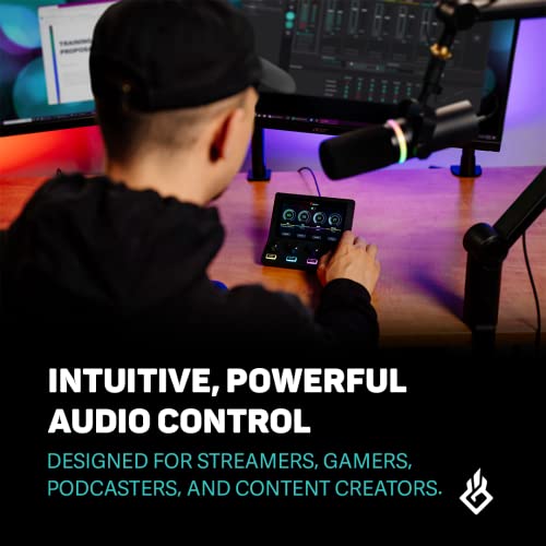BEACN Mix Create Audio Mixer for PC & Mac | For Content Creators, Gaming & Podcast, PC Audio Mixer with C USB for Twitch & YouTube | Essential Streaming Accessories (Dark) - Image 3