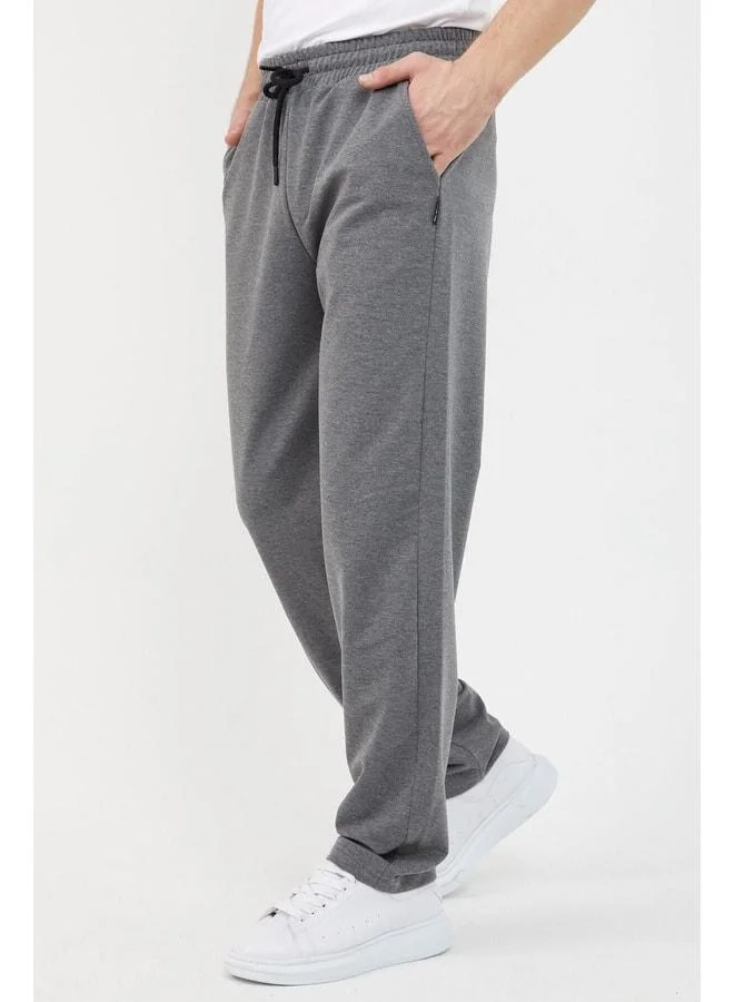 Mmetalic  Black-Anthracite Men's Straight-Leg Relaxed-Fit 2-Pack Sweatpants for Men | Best Price UAE