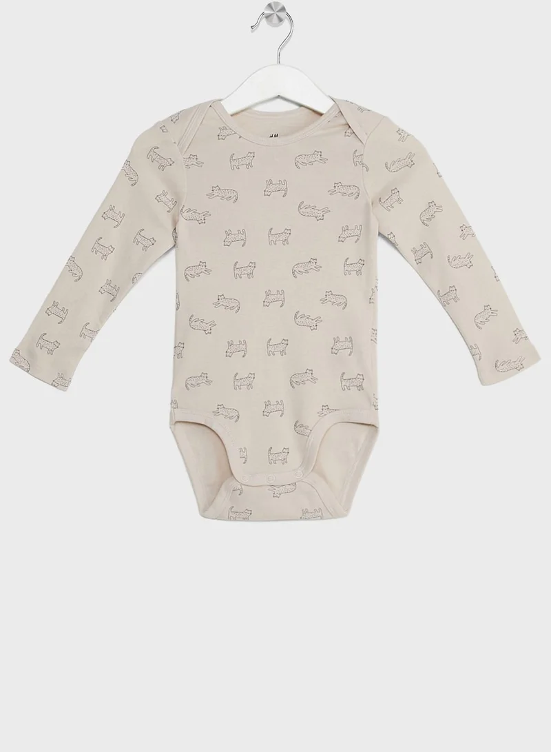 H&M Infant 3 Pack Assorted Bodysuits