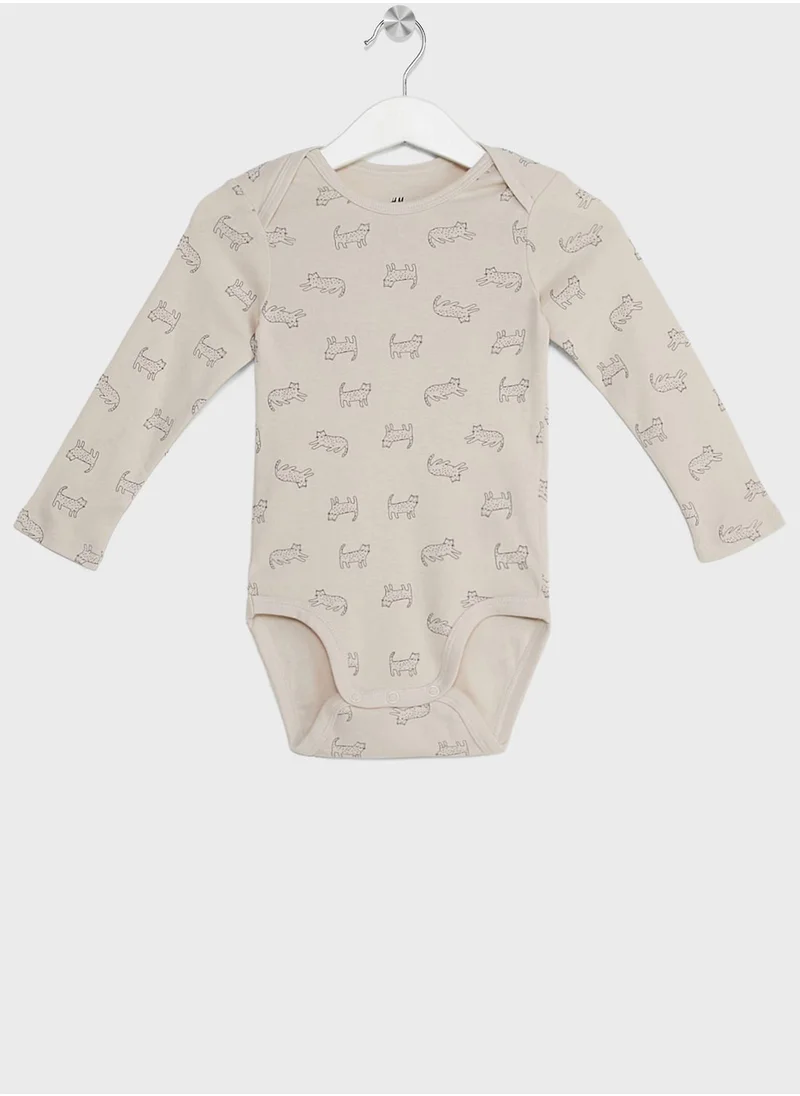 H&M Infant 3 Pack Assorted Bodysuits