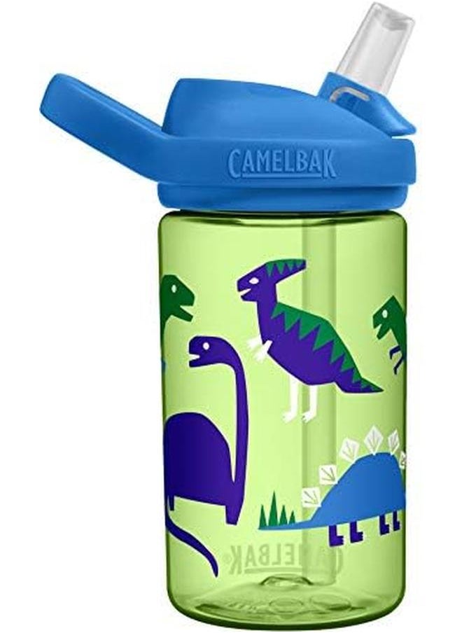 CAMELBAK - Eddy Plus Kids Bpa Free Water Bottle With Straw 14Oz Green Model Number 2282301040 - Image 1