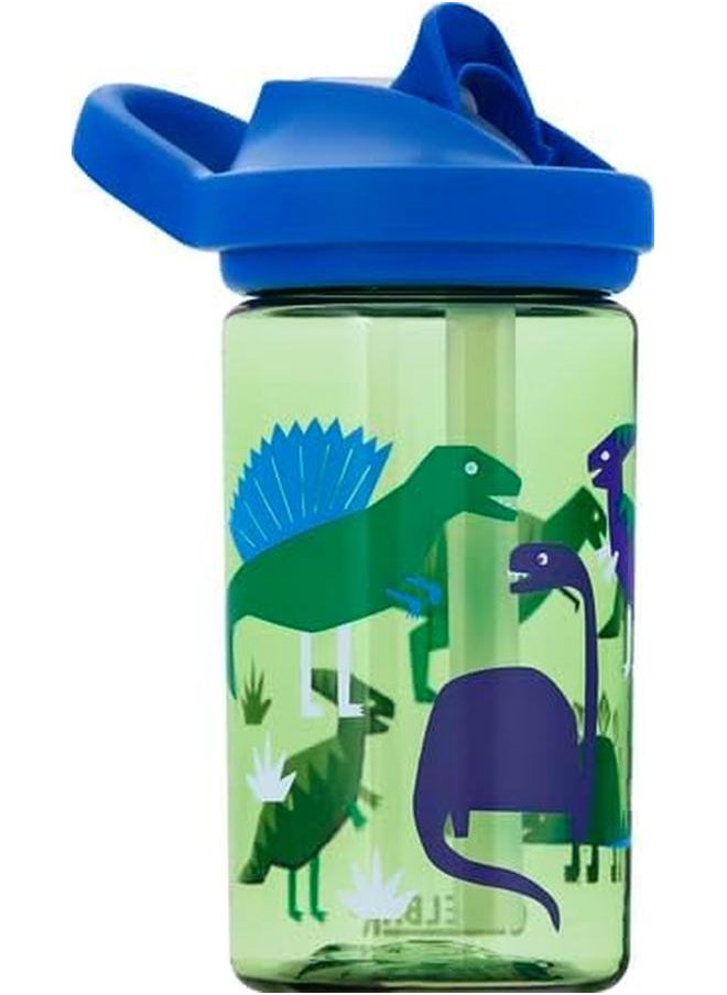 CAMELBAK - Eddy Plus Kids Bpa Free Water Bottle With Straw 14Oz Green Model Number 2282301040 - Image 1