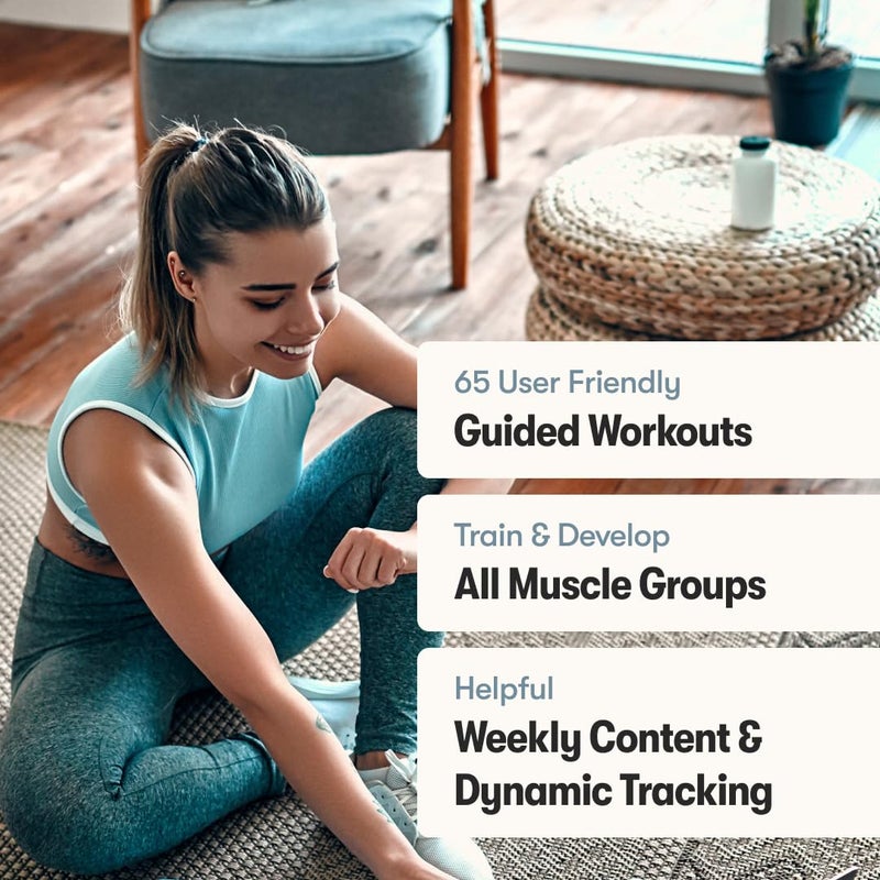 Habit Nest The Bodyweight Home Workout Journal. 13-Week Program. NO EQUIPMENT NEEDED. Fitness Planner,Fitness Journal,Workout Notebook. - Image 2