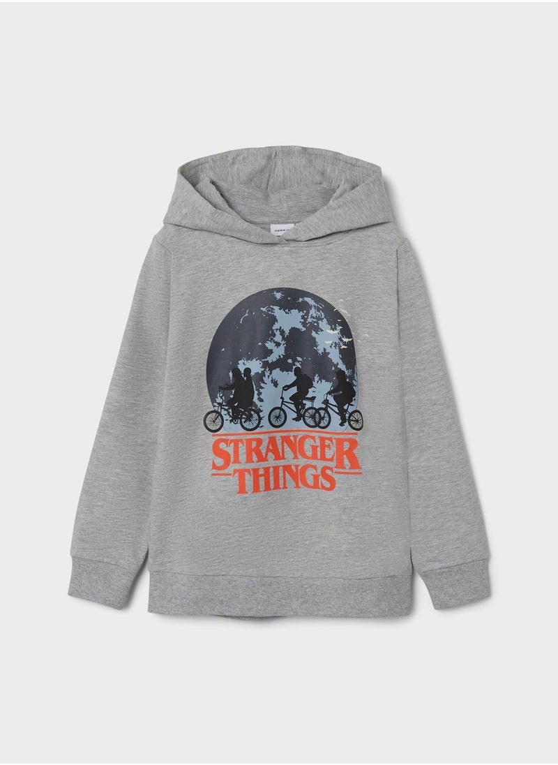 NAME IT - Kids Stranger Things Hoodie - Image 1