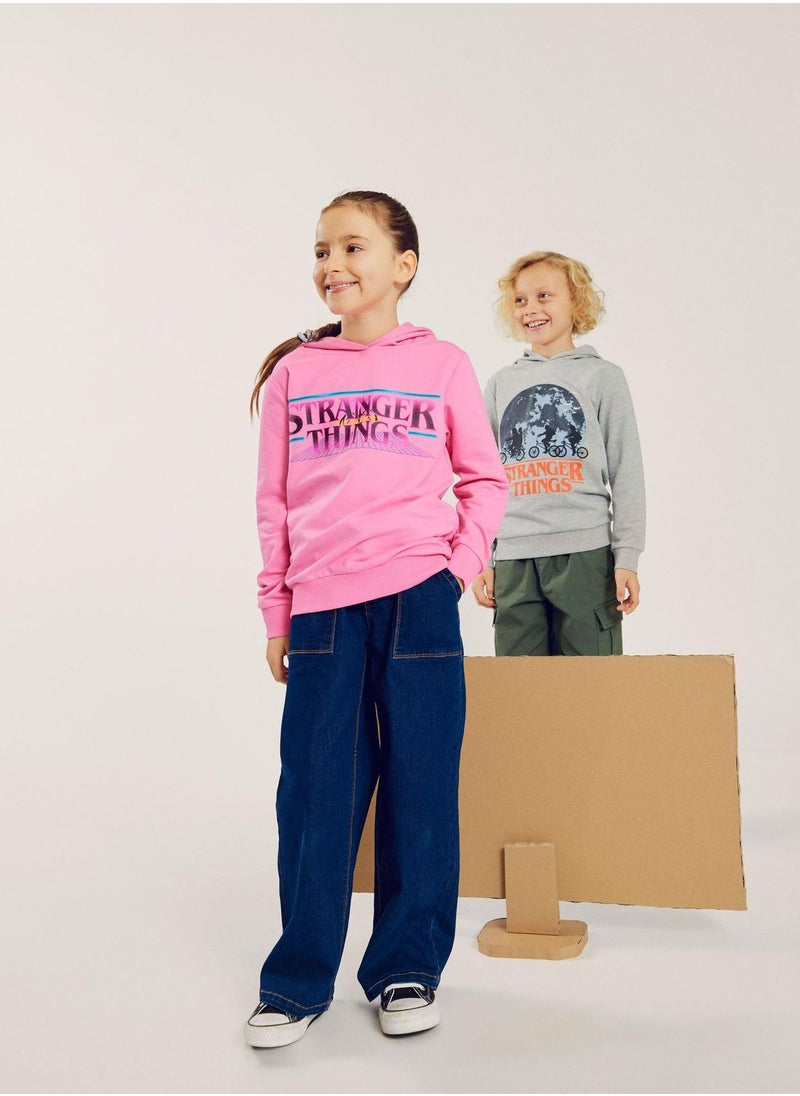 NAME IT - Kids Stranger Things Hoodie - Image 1