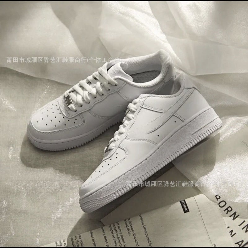 Putian High Version Pure Original Air Force One Pure White Full Color White Shoes Men'S And Women'S All-Match Height-Increasing Casual Board Shoes - Image 3
