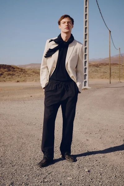 H&M Regular Fit Linen-blend trousers