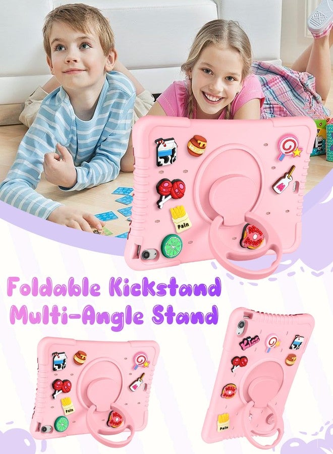 Wazzasoft for iPad Air 5th/4th Generation Case 10.9 - Cute Girls Kawaii Fun Funny with Rotating Handle Girly Women Soft Silicone for Air 5/4 Gen Covers - Image 5