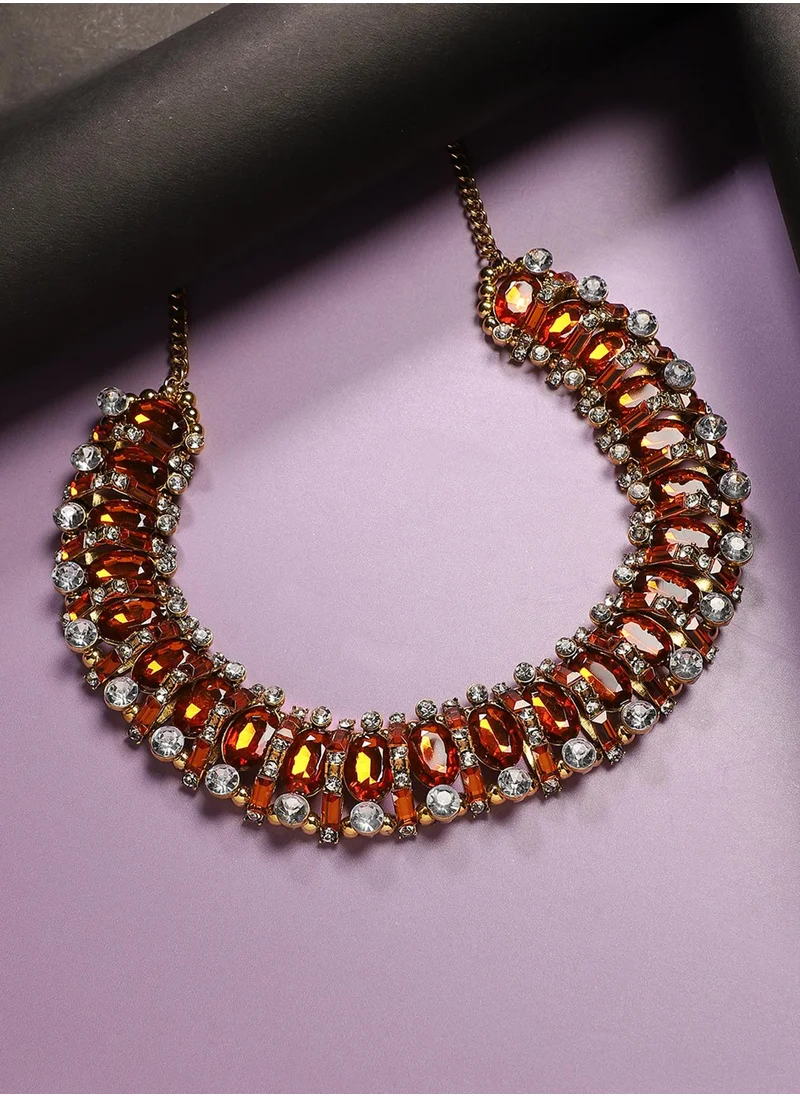 سوهي Contemporary Crystal Necklace