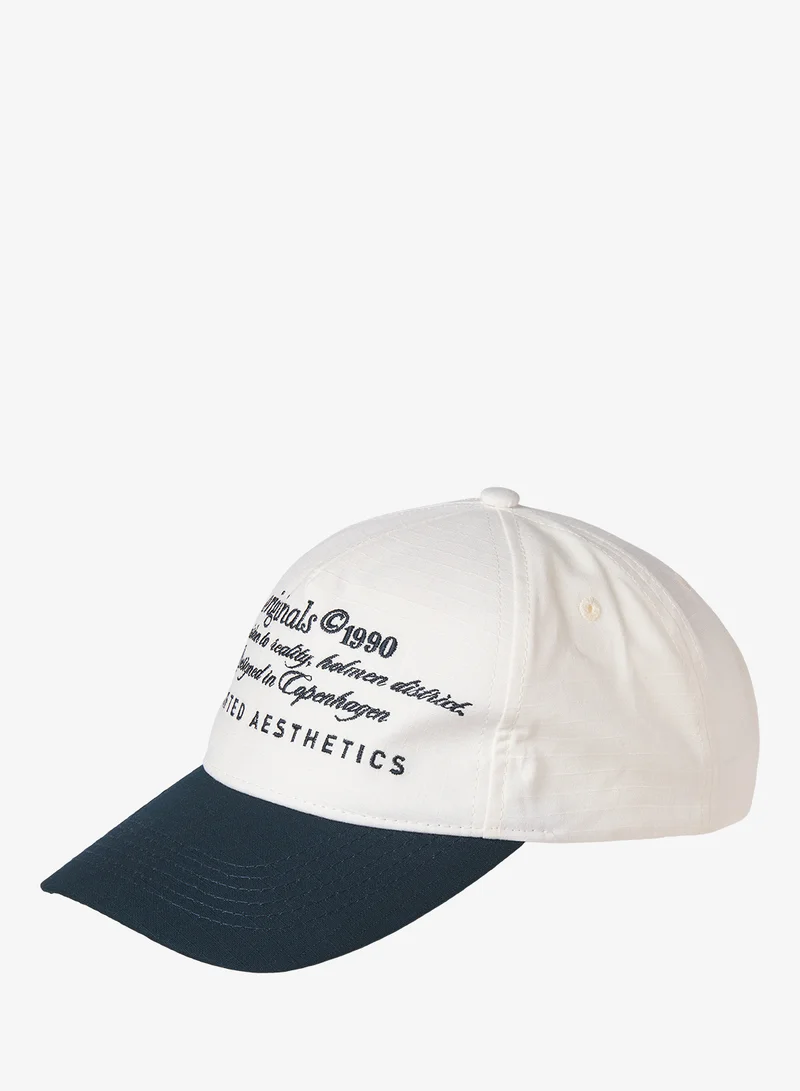 جاك اند جونز قبعة بيسبول برسومات منحنية