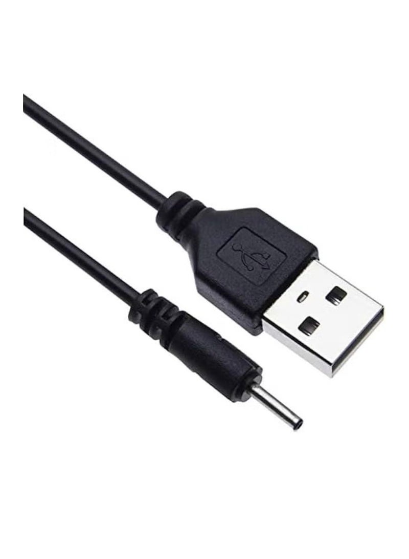 For Nokia USB Charger Cable Small Pin Charging Cord for Nokia C6-00, C6-01, C7-00 / E50, E51, E61, E63, E65, E66, E71, E72, E75, E90 / N70, N71, N72, N73, N76, N77, N78, N79, N8, N80, N81, N82 (1 meter) - Image 1