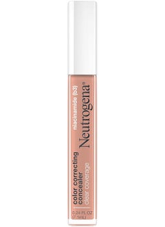 Neutrogena Clear Coverage Color Correcting Concealer Makeup, Peach, 7.1 Ml
