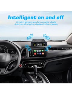 SYOSI SYOSI Tire Pressure Monitoring System TPMS, 4 Sensor TPMS for Truck Rv Trailer Car with 6 Alarm Modes and Solar Power / USB Charge Large Screen, Long Endurance Battery Life  - Image 4