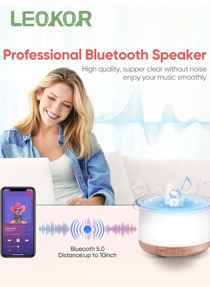Oil Diffuser Humidifier 500ML, Electric Ultrasonic Air Aroma Diffusers Vaporizer, Scent Mist Defuser with Remote, Auto-Off, 7led Color Changing Light for Large Bed Room, Home, Office - pzsku/ZC88E9A2DF0C84614817DZ/45/_/1728457715/325f04d3-46ef-4653-8466-69c473cb4135