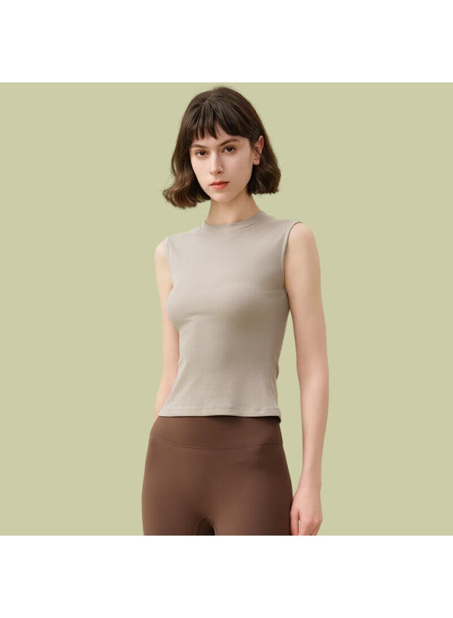 مونتاجوت Mengtiao Modal Cotton Tank Top For Women، بدلة ملابس داخلية، كاميسول، قميص بدون أكمام واسع الكتفين، قميص داخلي رفيع مضلع، صيف - Image 5