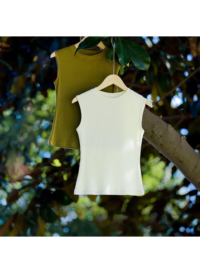 مونتاجوت Mengtiao Modal Cotton Tank Top For Women، بدلة ملابس داخلية، كاميسول، قميص بدون أكمام واسع الكتفين، قميص داخلي رفيع مضلع، صيف - Image 4