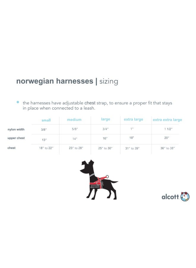 alcott Norwegian Harness XL Black - Image 2