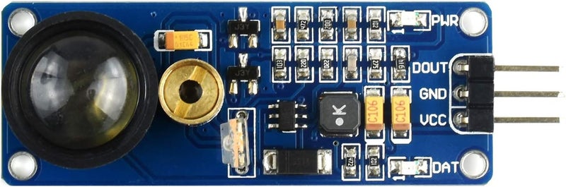 Waveshare Laser Receiver Module Laser Sensor Module Transmitter Module for AVR PIC, Compatible with Raspberry Pi 5/4B/3B/Zero/Zero W/Zero 2W/Pico/Pico W/Pico WH - Image 1