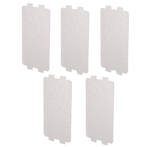 Garosa 5Pcs Microwave Oven Mica Plate and Waveguide Cover Replacement Kit Universal Repair Accessory for Most Kitchen Microwave Ovens - Image 3
