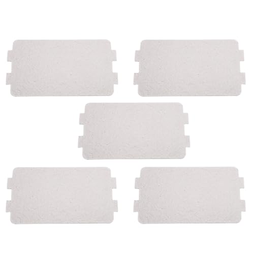Garosa 5Pcs Microwave Oven Mica Plate and Waveguide Cover Replacement Kit Universal Repair Accessory for Most Kitchen Microwave Ovens - Image 1