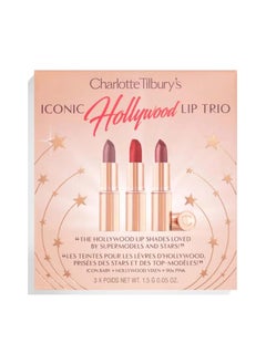 Charlotte Tilbury CHARLOTTE TILBURY Iconic Mini Lip Trio Kit  (Pack of 3)  - Image 2