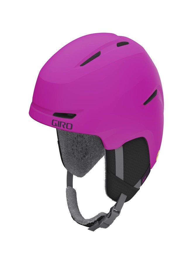 Giro Spur Kids Snow Helmet Goggle Combo - (Combo) Matte Bright Pink (Limited) - Size X-Small - Image 2
