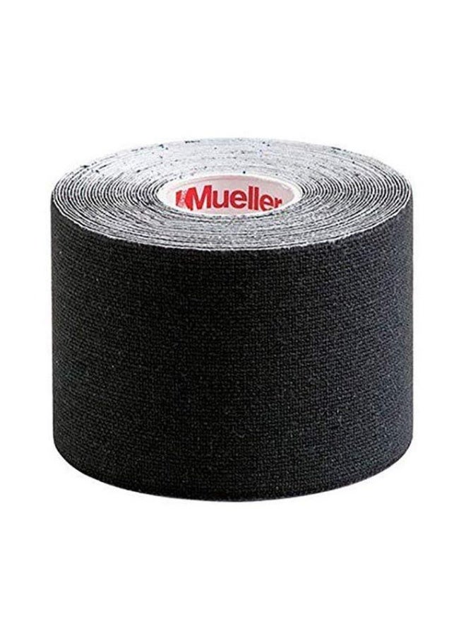Mueller Kinesiology Single Roll Tape (5m x 5cm)| Helps Relieve Pain & Supports Muscles | Latex-Free, Comfortable, Waterproof, 1-Roll, Black - Image 2