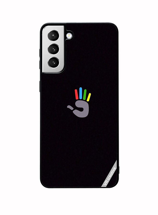 VR CREATIVE Protective Case Cover For Samsung Galaxy S22 Plus 5G Colorful Hand Design Multicolour - Image 1