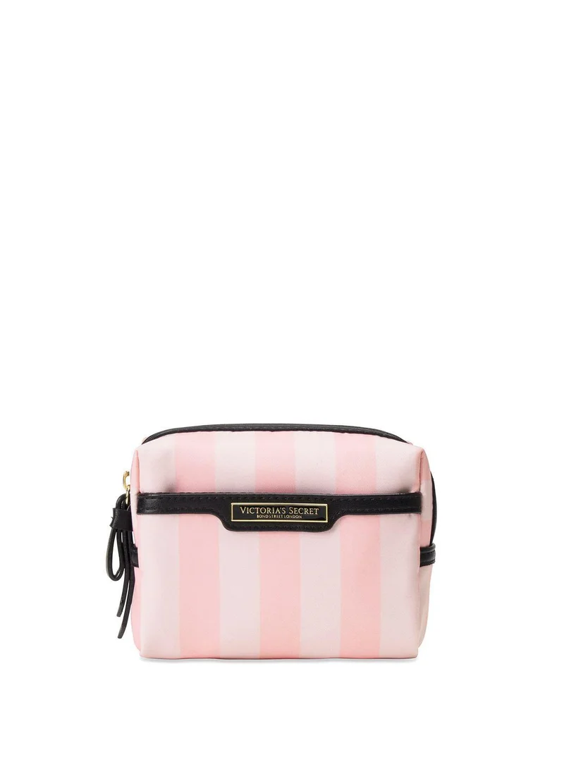 Victoria's Secret Stripe Small Cosmetic Bag