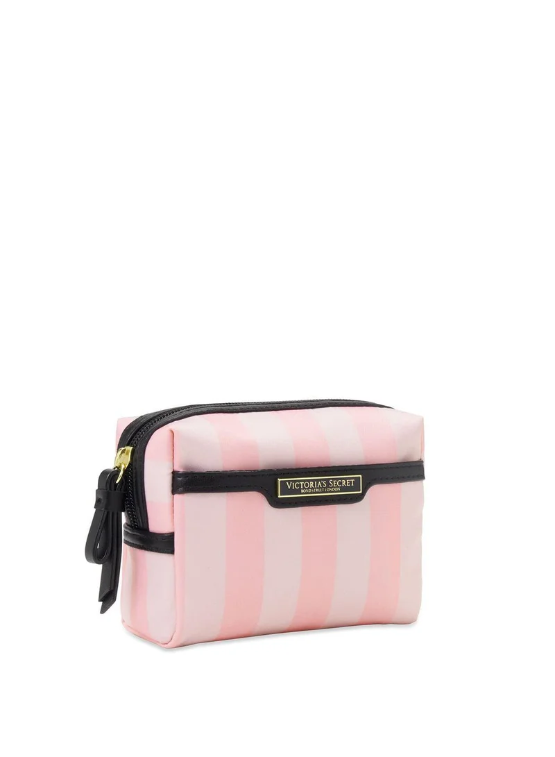 Victoria's Secret Stripe Small Cosmetic Bag