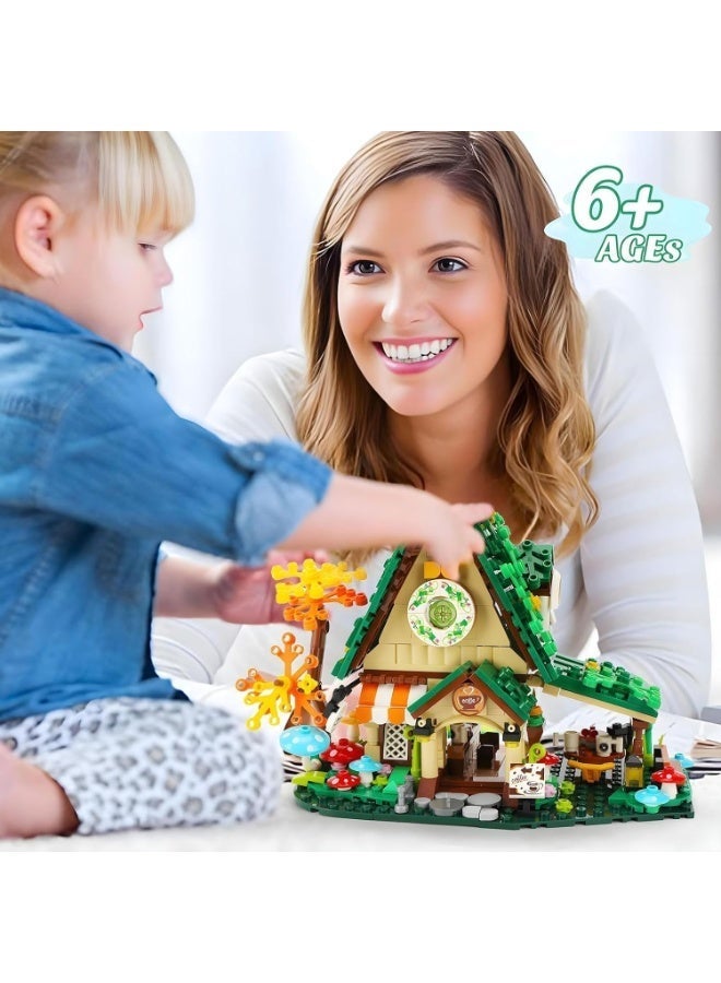 Metoo Fairy Tale Cafe Miniature Building Block Set – 546-Piece Challenge-Reaching Miniature Building Set, Creative DIY Educational Toy, Suitable for Adults and Children, Unique Home Decor Gift - Image 5