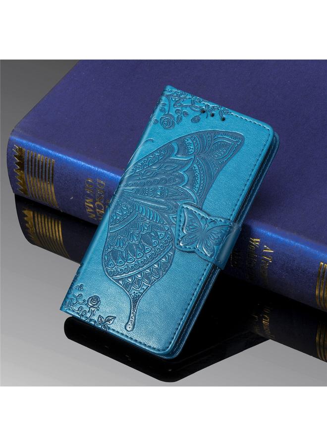 S-TOP Butterfly Love Flowers Embossing Horizontal Flip Leather Case For Galaxy Note 10 with Holder & Card Slots & Wallet & Lanyard - Image 2