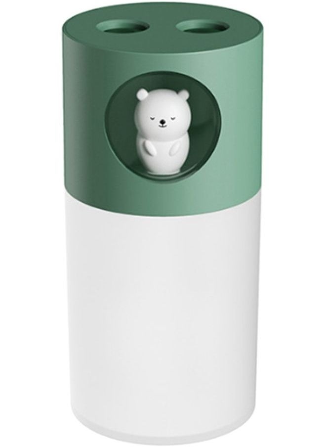 NIBEMINENT 280ml Cute Pet Air Humidifier Green/White 15x7.6x7.6cm  - Image 1