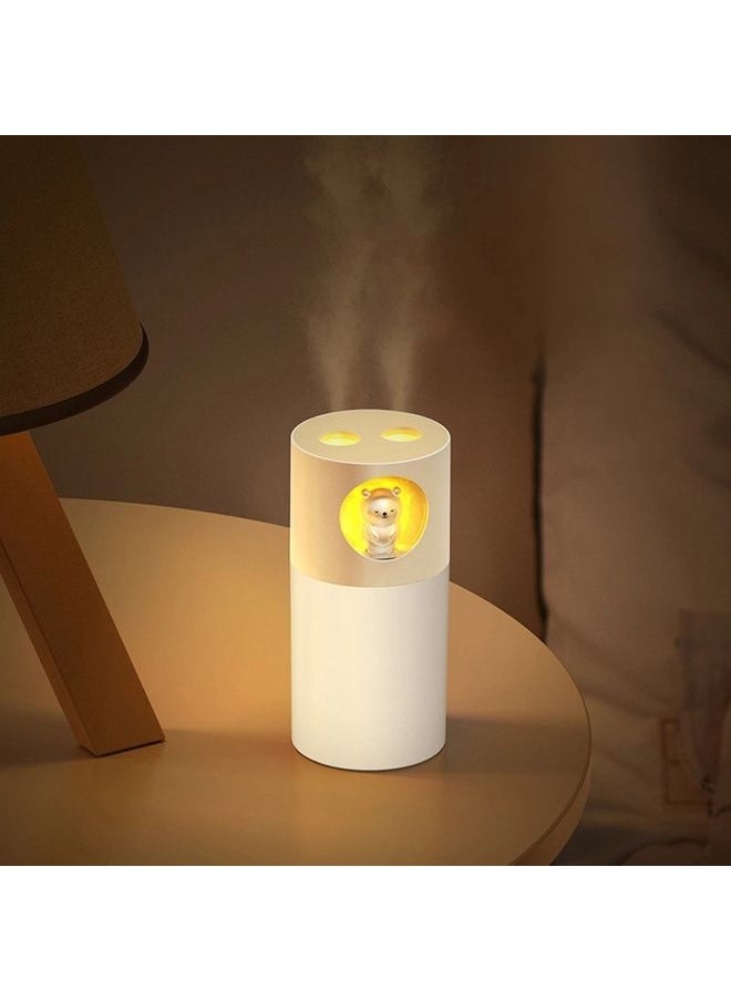 NIBEMINENT 280ml Cute Pet Air Humidifier Green/White 15x7.6x7.6cm  - Image 4