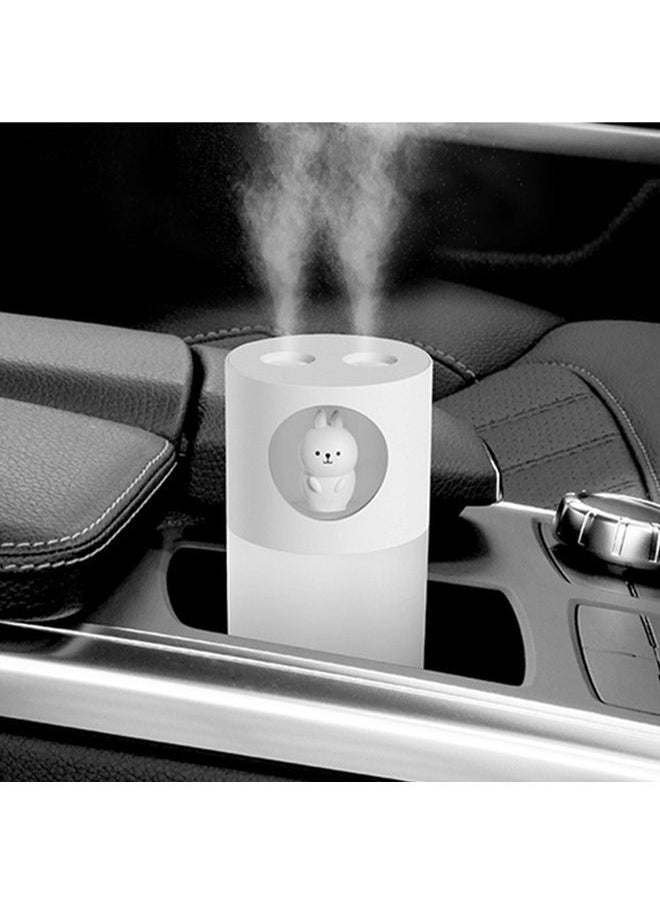 NIBEMINENT - 280ml Cute Pet Air Humidifier Green/White 15x7.6x7.6cm - Image 1