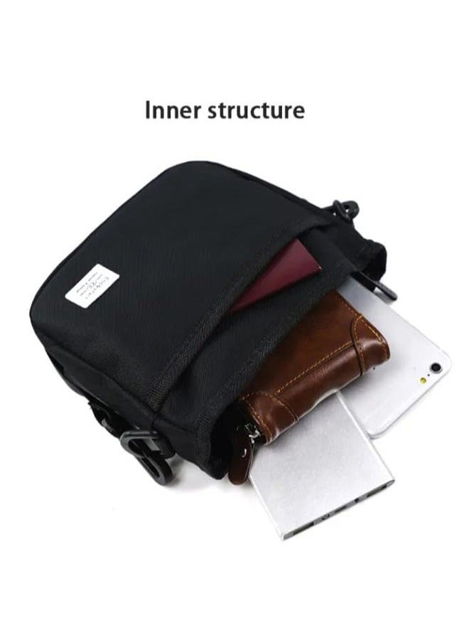 VERSATTA Minimalist Crossbody bags for Women with RFID Blocking,Water resistant Unisex Travel Sling bag with Adjustable Strap,Small Messenger Satchel bag, Lightweight Cross body Small Men shoulder Bag - Image 4