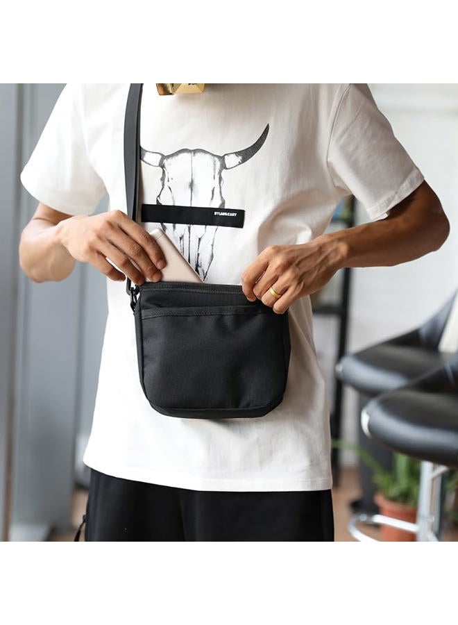 VERSATTA Minimalist Crossbody bags for Women with RFID Blocking,Water resistant Unisex Travel Sling bag with Adjustable Strap,Small Messenger Satchel bag, Lightweight Cross body Small Men shoulder Bag - Image 2