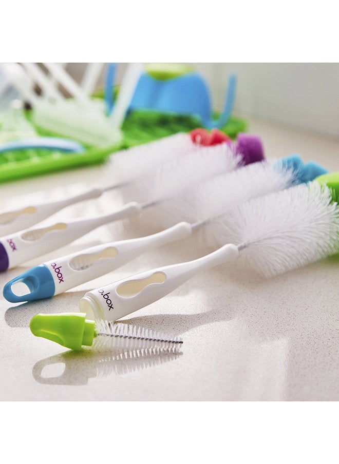 b.box 2-In-1 Brush And Teat Cleaner, Aqua Groove  - Image 2