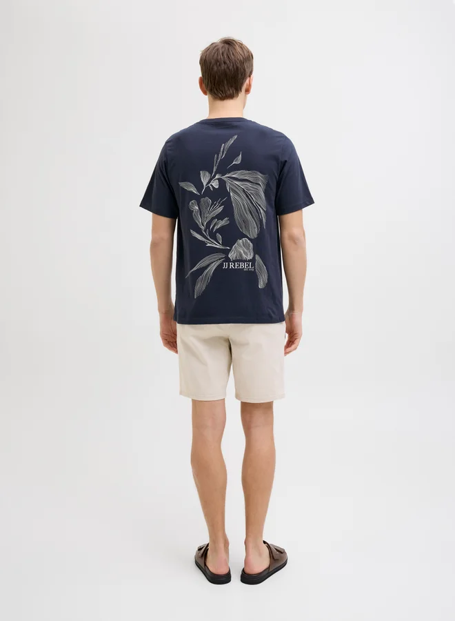 JJ Rebel JJ REBEL Graphic Print Round Neck T-Shirt