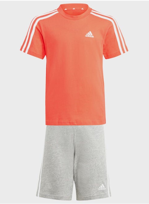 Little Kids 3 Stripes Set