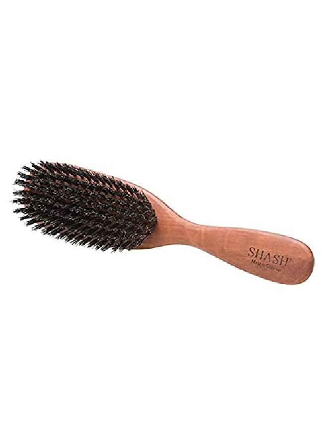 SHASH In Germany Shash The Classic 100% Boar Bristle Hair Brush, Suitable For Thin To Normal Hair Naturally Conditions Hair, Improves Texture, Exfoliates, Soothes And Stimulates The Scalp - Image 4