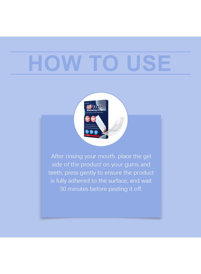 Oralhoe 7-Piece 3D WhiteStrips Dental Whitening Kit - Image 4