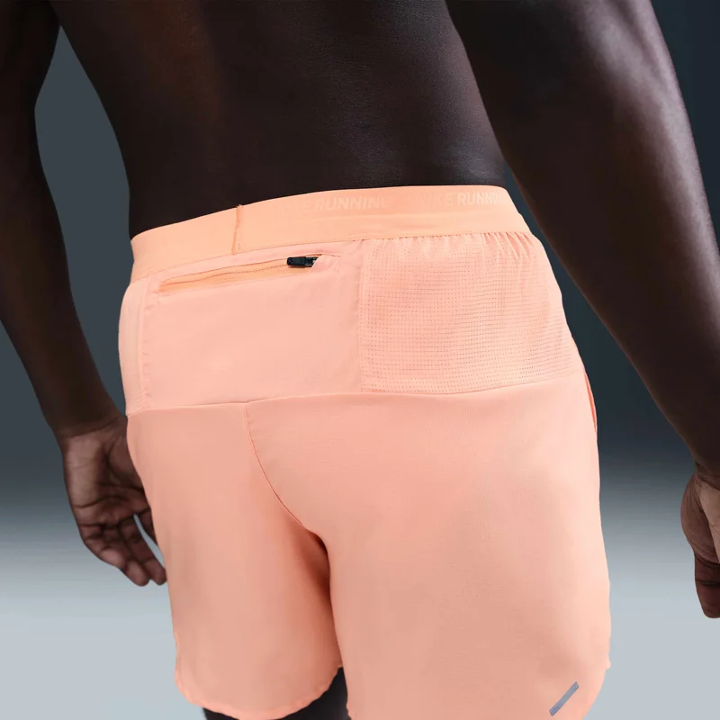 Nike Orange Men's Stride Dri-FIT Running Shorts for Men | Best Price UAE