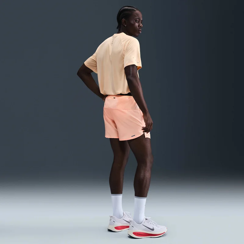 Nike Orange Men's Stride Dri-FIT Running Shorts for Men | Best Price UAE