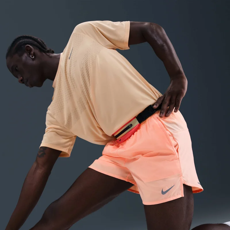 Nike Orange Men's Stride Dri-FIT Running Shorts for Men | Best Price UAE