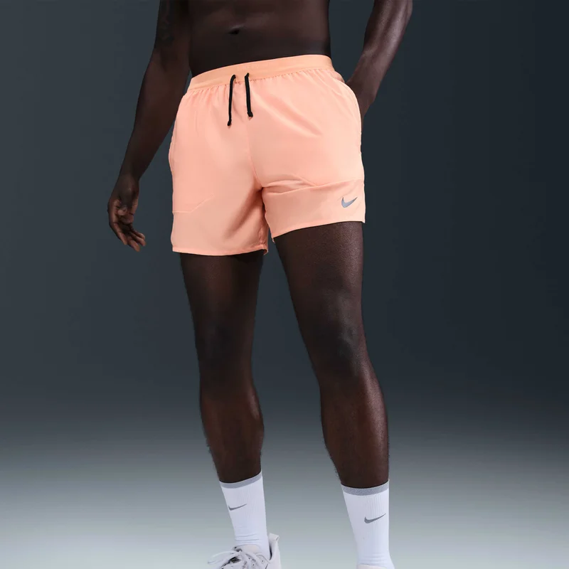 Nike Orange Men's Stride Dri-FIT Running Shorts for Men | Best Price UAE