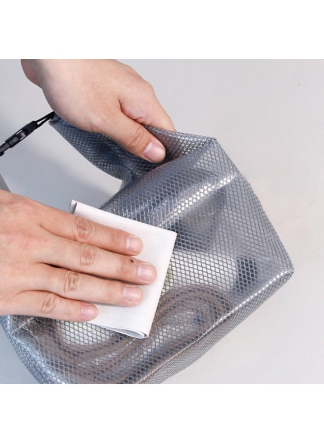 Waterproof Mesh Semi-Transparent Storage Bag for Swimming and Fitness - Image 4