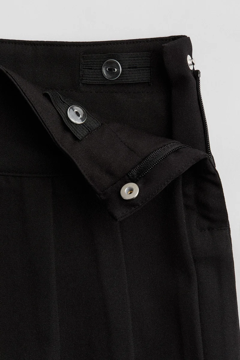 اتش اند ام Pleated Twill Skirt